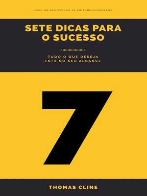 cover image of 7 dicas para o sucesso